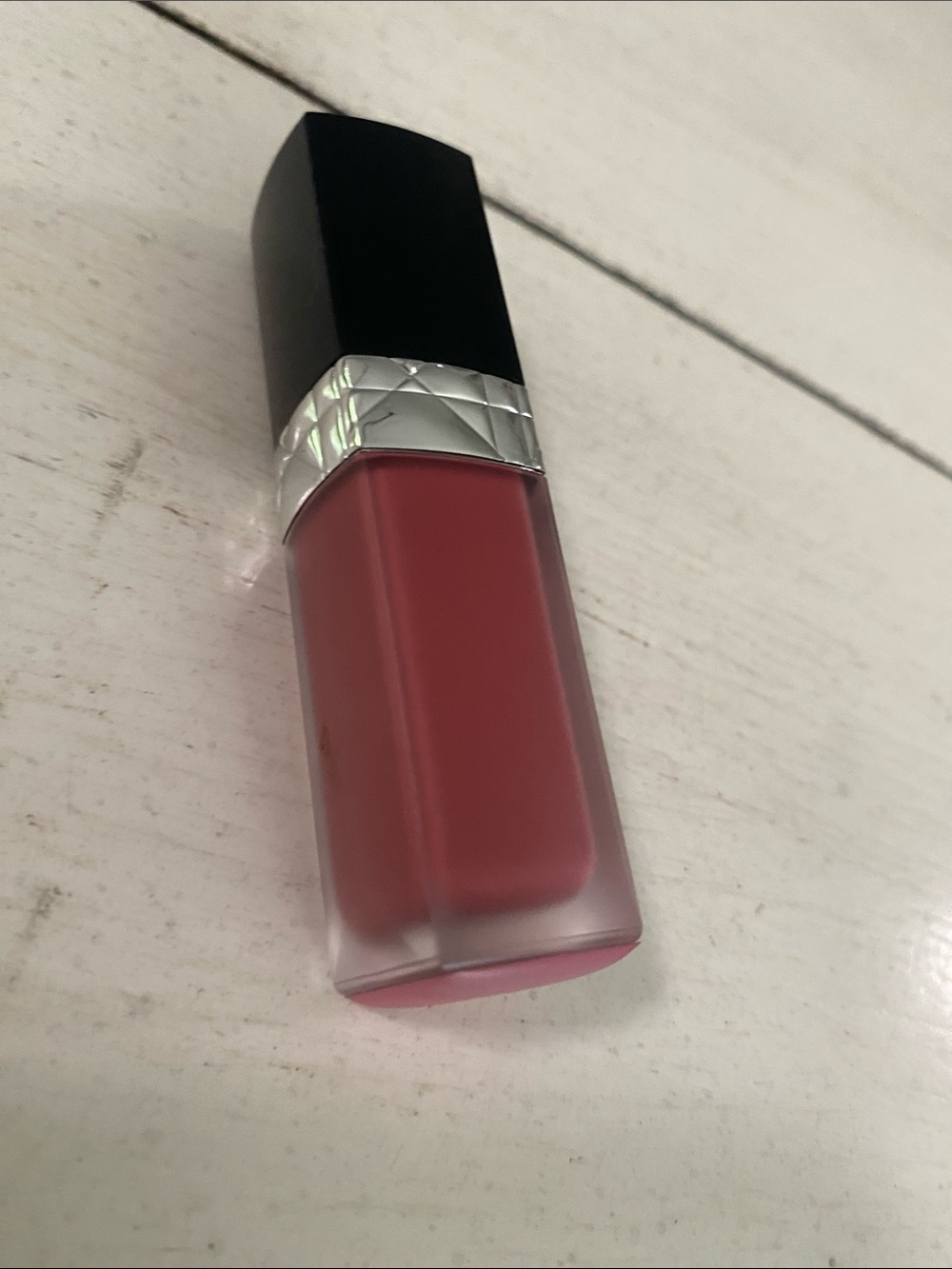 Dior  Forever  Liquid Lipstick — Dusty Rose 558 shade